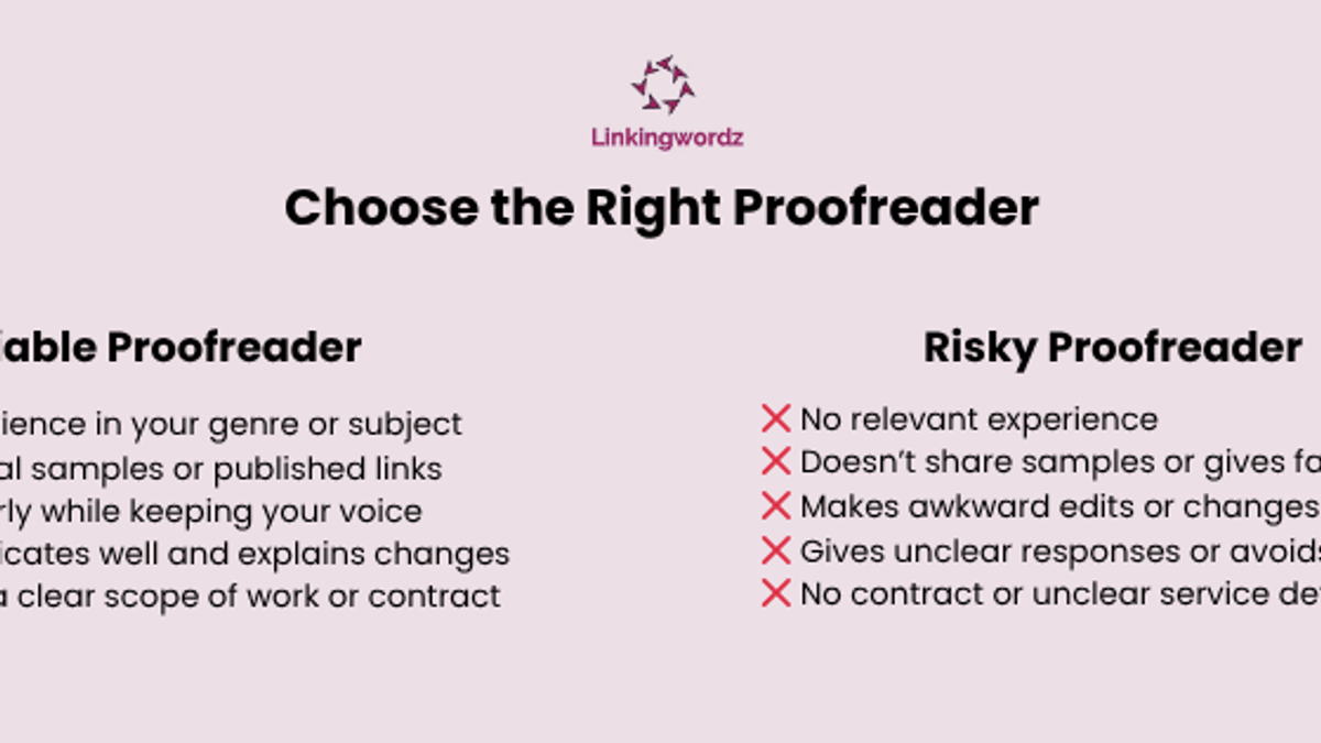 How to Hire a Proofreader for Your Book: Cost, Checklist & Red Flags