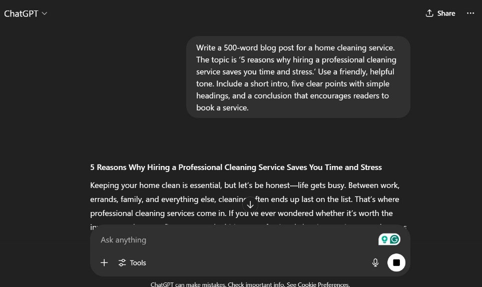 Using AI for Copywriting & Content Writing: The Power of Prompts & Tools